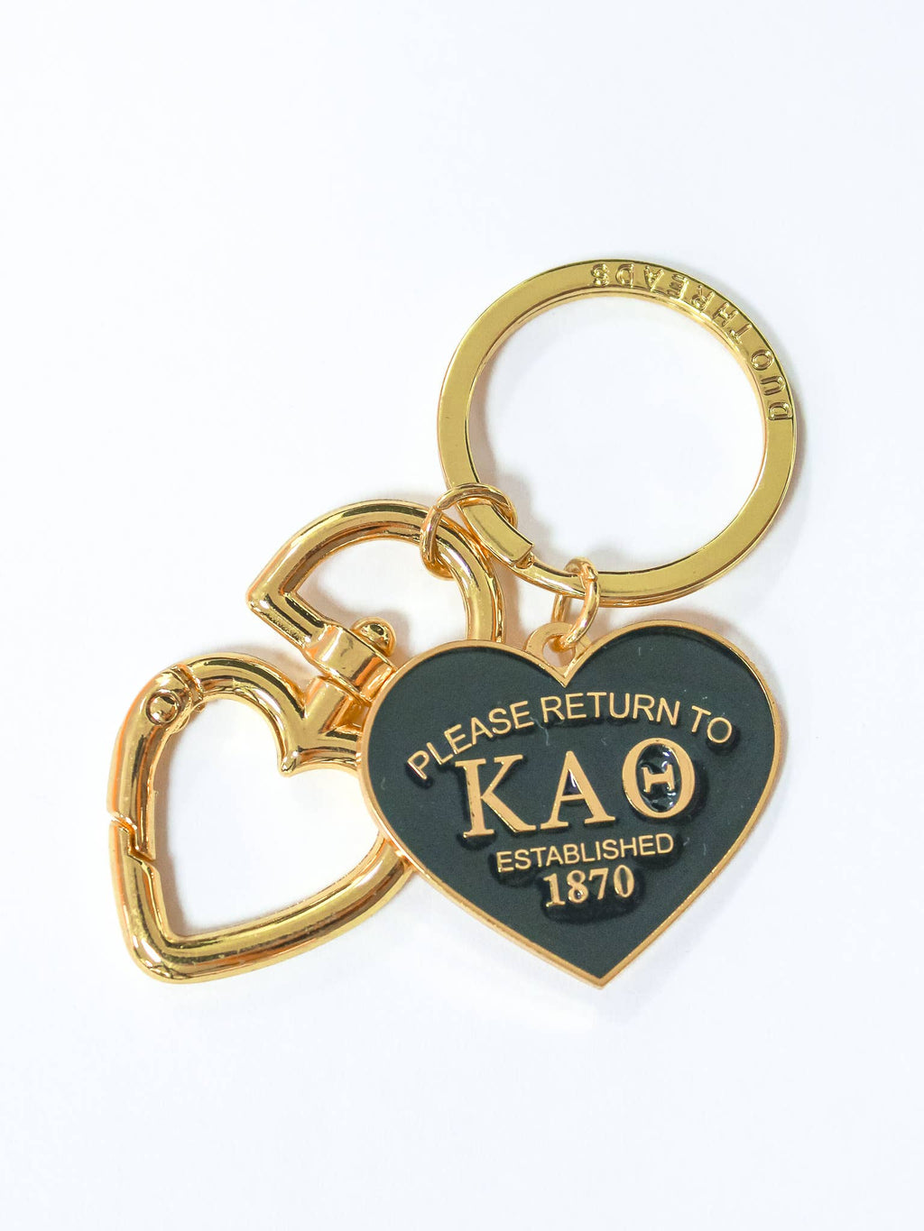 Please Return Sorority Key Ring: DELTA GAMMA
