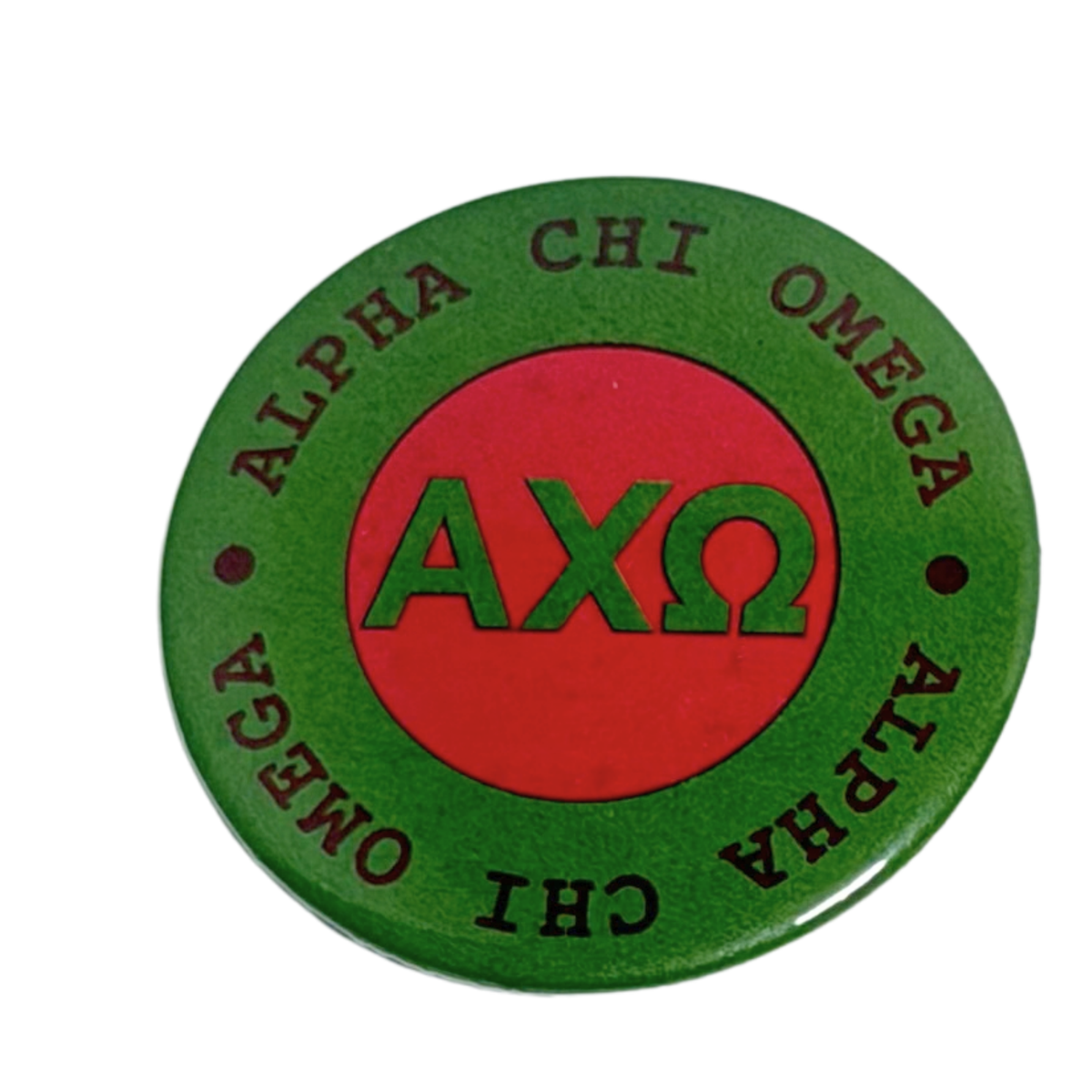 Alpha Chi Omega Circle Button