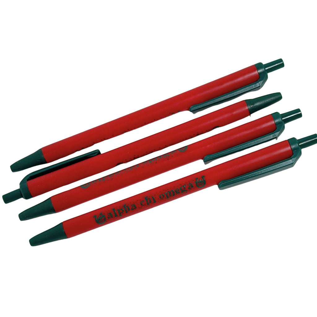 Alpha Chi Omega Red Spirit Pen