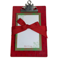 Alpha Chi Omega Clipboard with Notepad