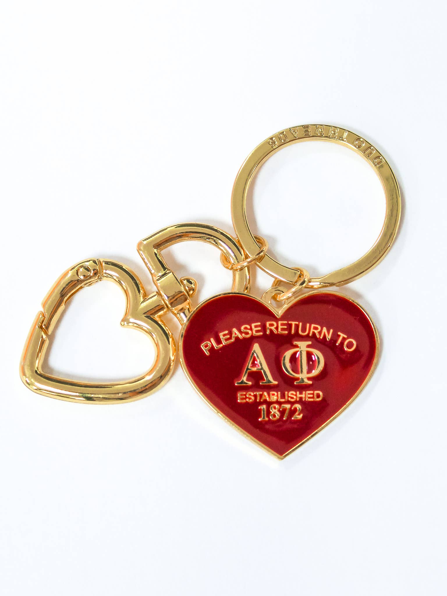 Please Return Sorority Key Ring: DELTA GAMMA