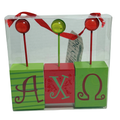 Alpha Chi Omega Block Frame