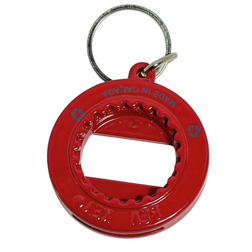 Alpha Chi Omega Bev Keychain