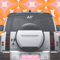 Delta Gamma Sorority Car Decal