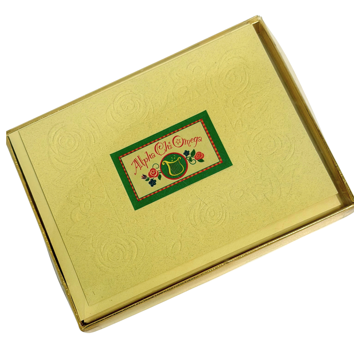 Alpha Chi Omega Vintage Stationery Set