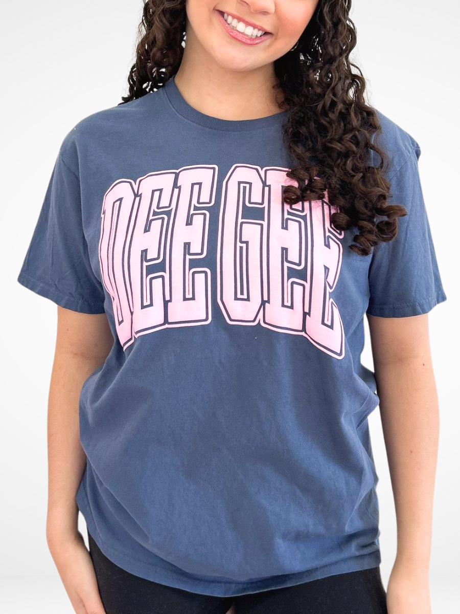 Sorority Varsity Arch Puff Tee