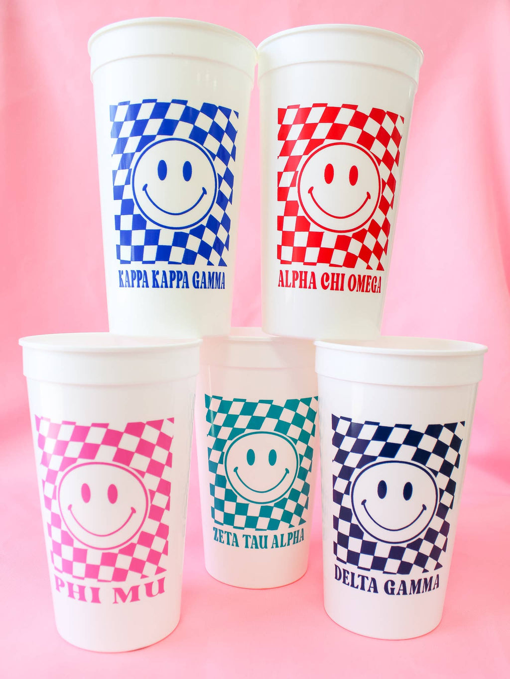 Smile Sorority Stadium Cup: DELTA GAMMA