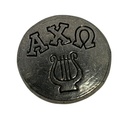 Alpha Chi Omega Pewter Metal Magnet