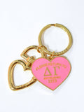 Please Return Sorority Key Ring: DELTA GAMMA