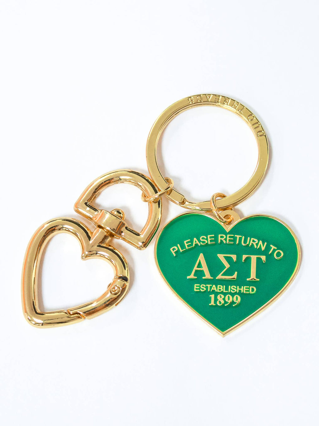 Please Return Sorority Key Ring: DELTA GAMMA