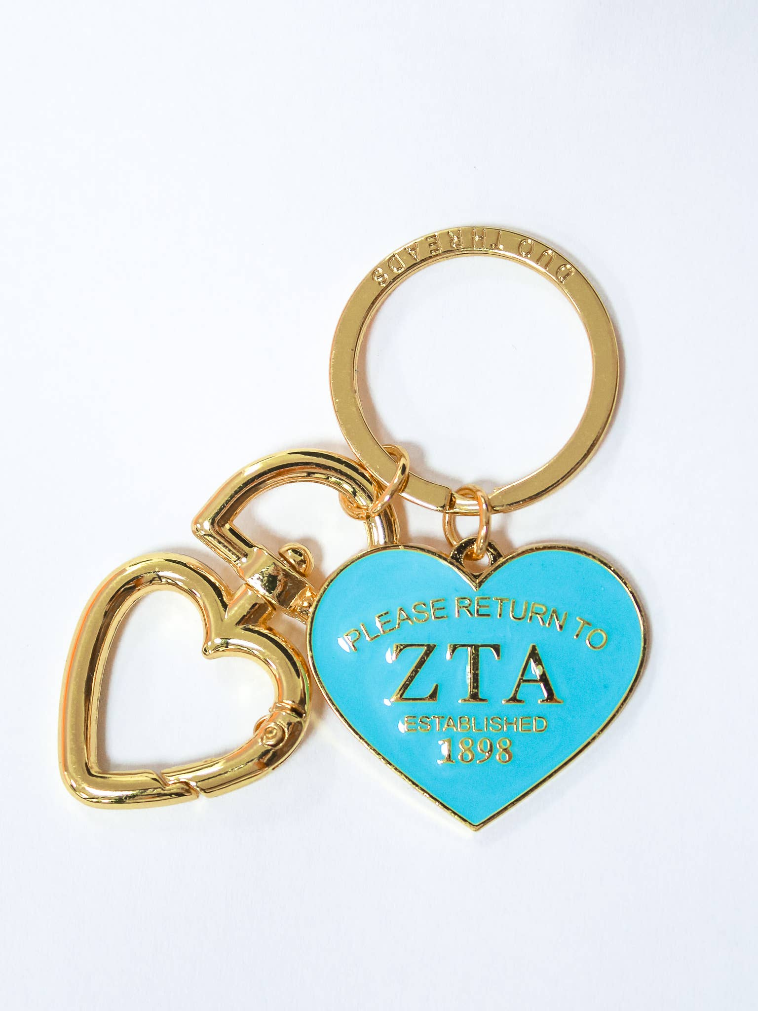 Please Return Sorority Key Ring: DELTA GAMMA